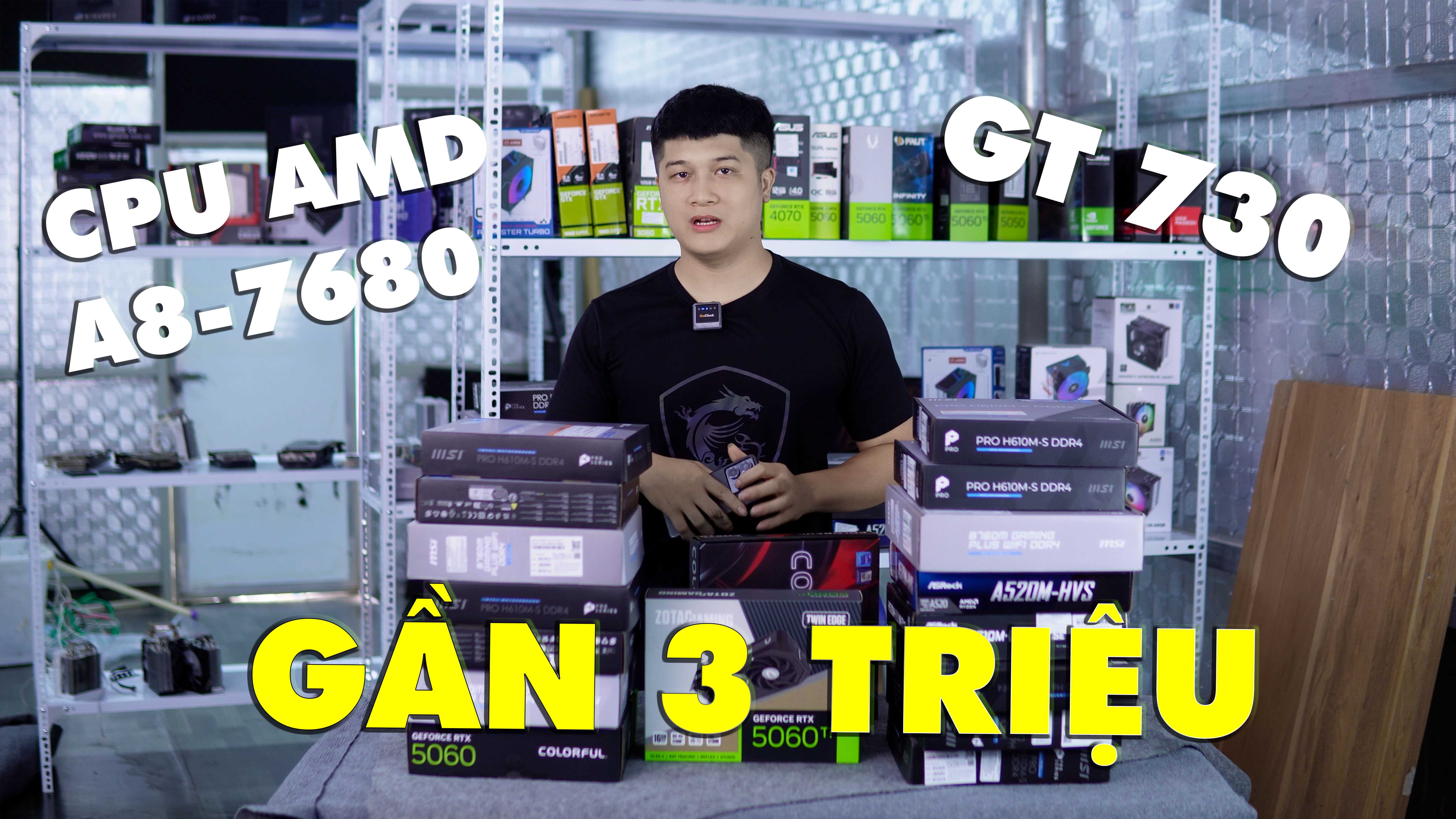 CẤU HÌNH PC DƯỚI 3 TRIỆU CHIẾN GAME: THỰC TẾ HAY CHIÊU TRÒ?